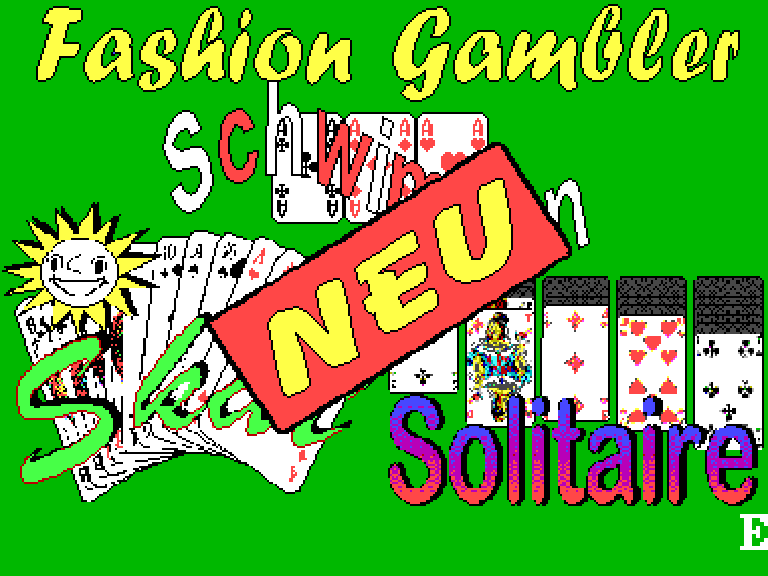 Fashion Gambler Title Screen